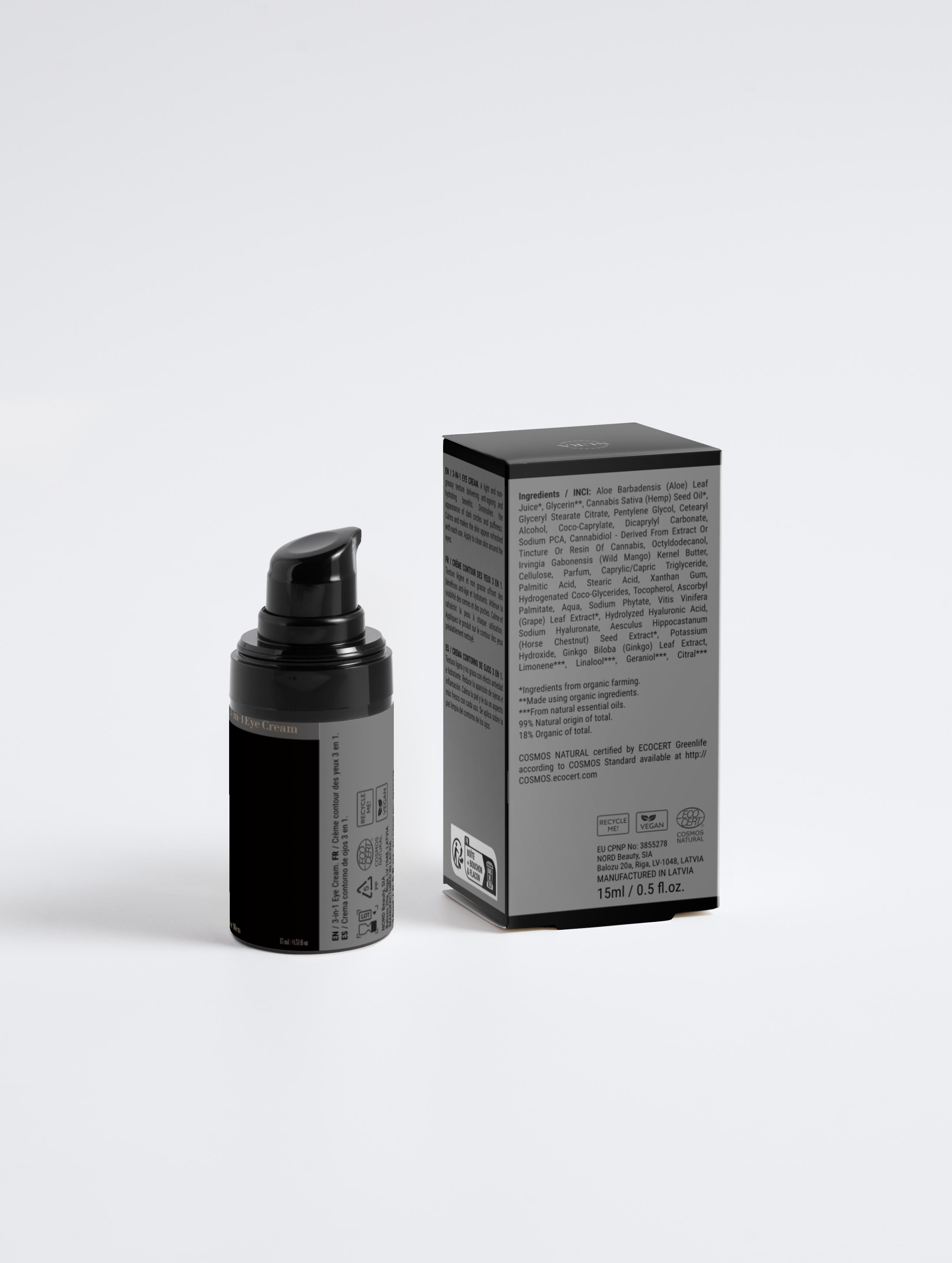 3-in-1 Anti-Aging Eye Cream for Men